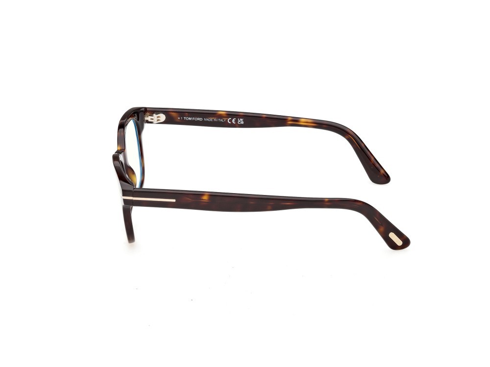 Eyeglasses Tom Ford FT6130-B (052) color avana scura  shape square 