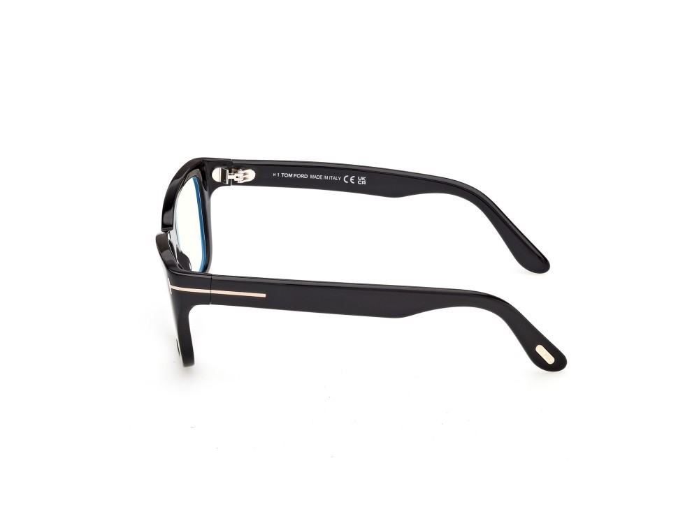 Occhiali da vista Tom Ford FT6132-B (001) colore  nero lucido forma farfalla 