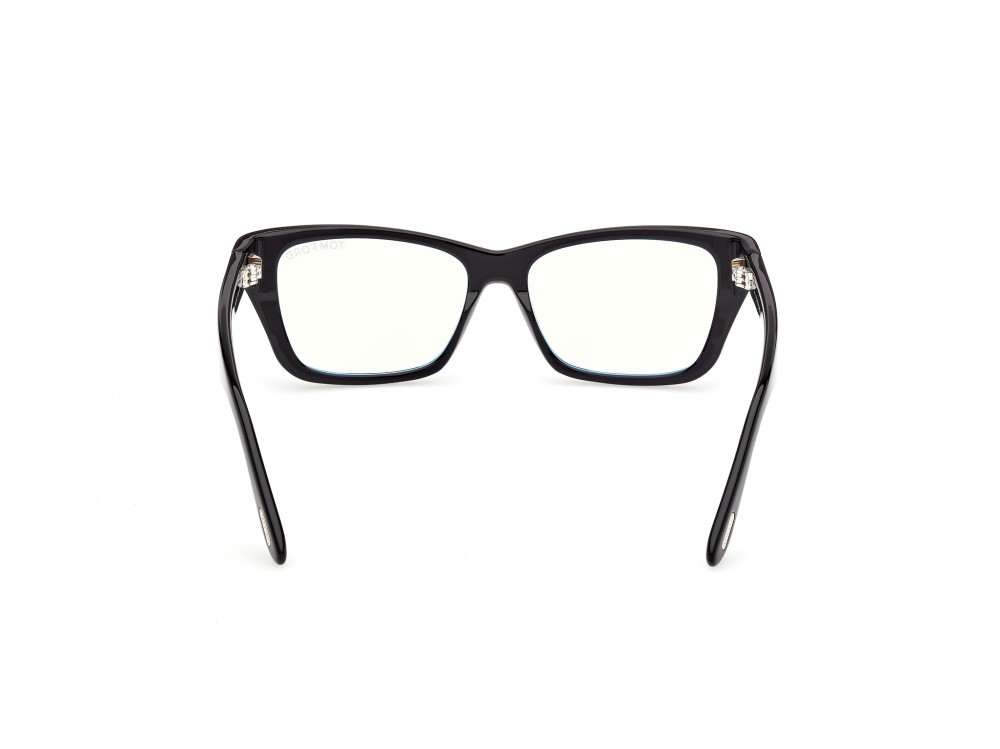 Occhiali da vista Tom Ford FT6132-B (001) colore  nero lucido forma farfalla 