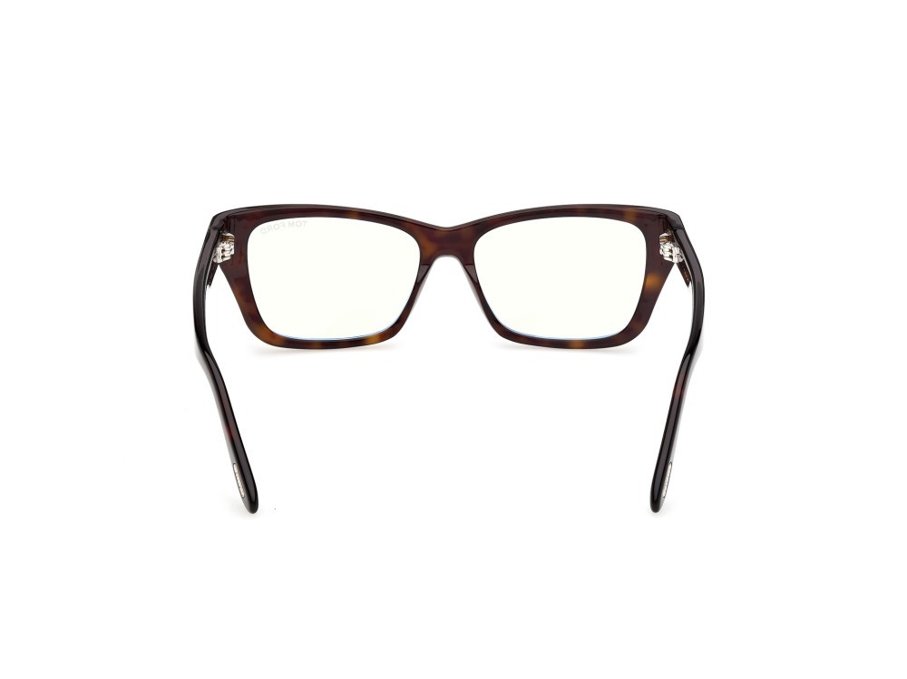 Occhiali da vista Tom Ford FT6132-B (052) colore avana scura forma farfalla 