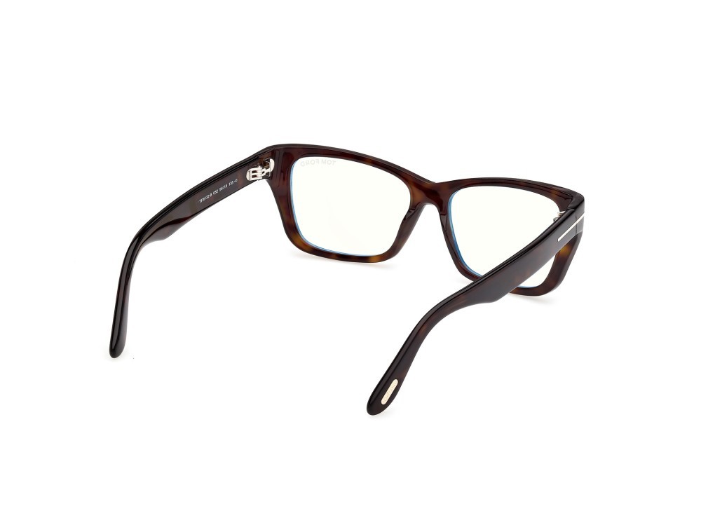 Occhiali da vista Tom Ford FT6132-B (052) colore avana scura forma farfalla 