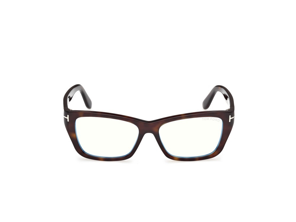 Occhiali da vista Tom Ford FT6132-B (052) colore avana scura forma farfalla 