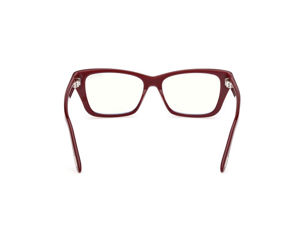 Occhiali da vista Tom Ford FT6132-B (069) colore bordeaux lucido forma farfalla 
