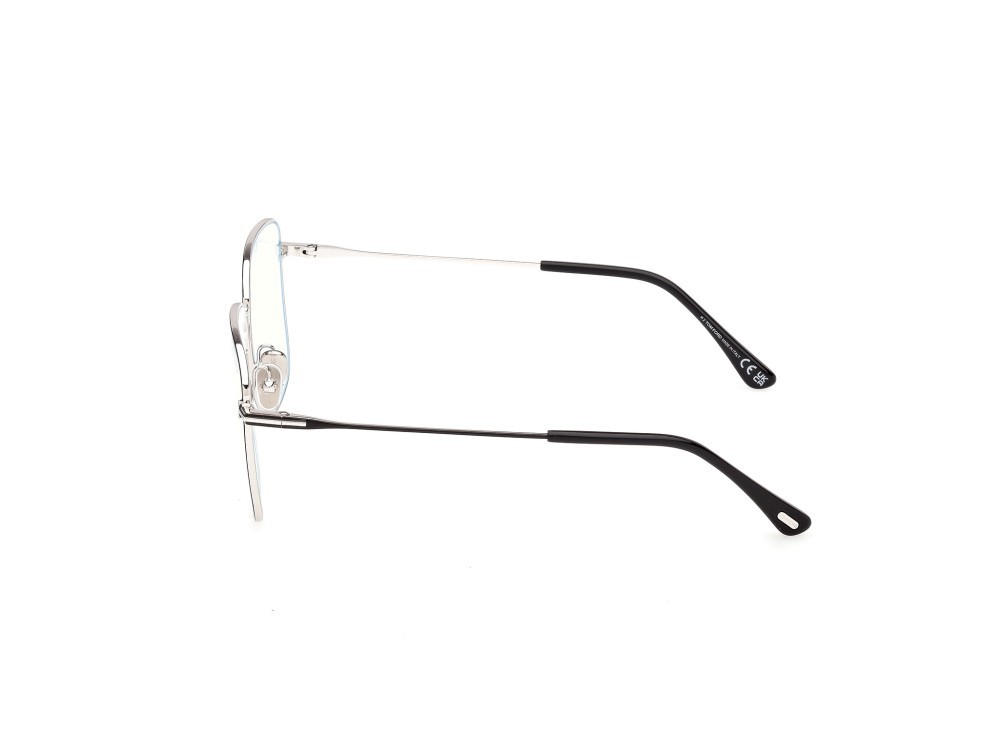 Occhiali da vista Tom Ford FT6136-B (005) colore nero lucido forma quadrato 