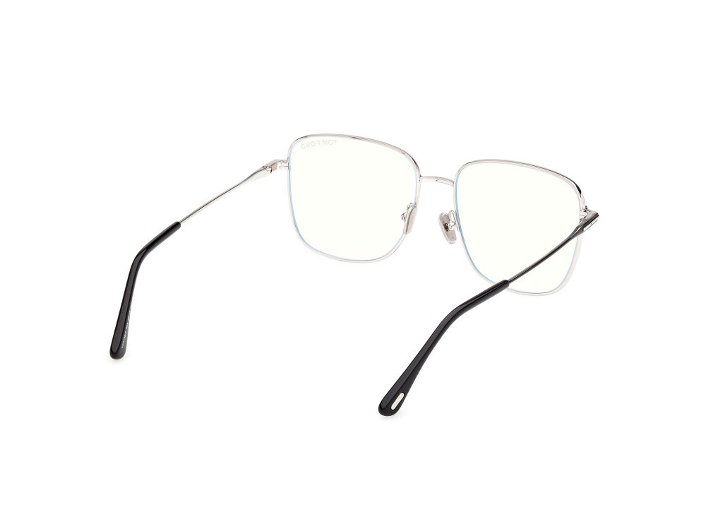 Occhiali da vista Tom Ford FT6136-B (005) colore nero lucido forma quadrato 