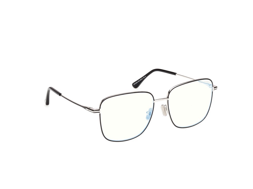 Occhiali da vista Tom Ford FT6136-B (005) colore nero lucido forma quadrato 