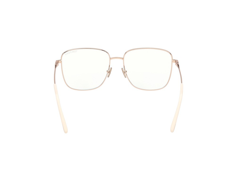 Occhiali da vista Tom Ford FT6136-B (025) colore avorio lucido forma quadrato 