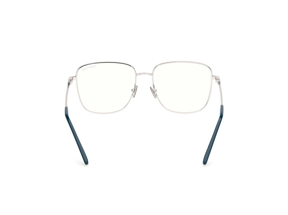 Occhiali da vista Tom Ford FT6136-B (087) colore turchese lucido forma quadrato 