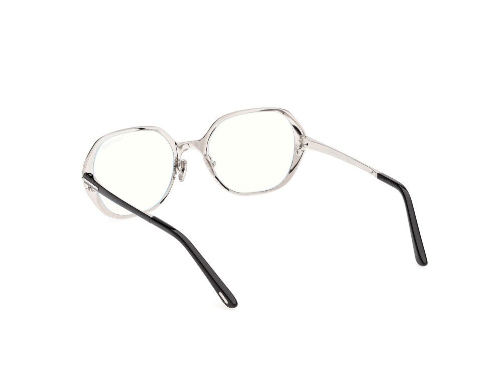 Eyeglasses Tom Ford FT6137-B (005) color nero lucido  shape geometric 