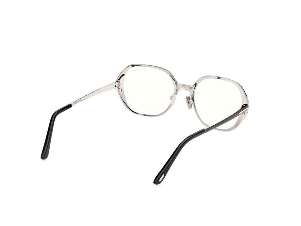 Eyeglasses Tom Ford FT6137-B (005) color nero lucido  shape geometric 