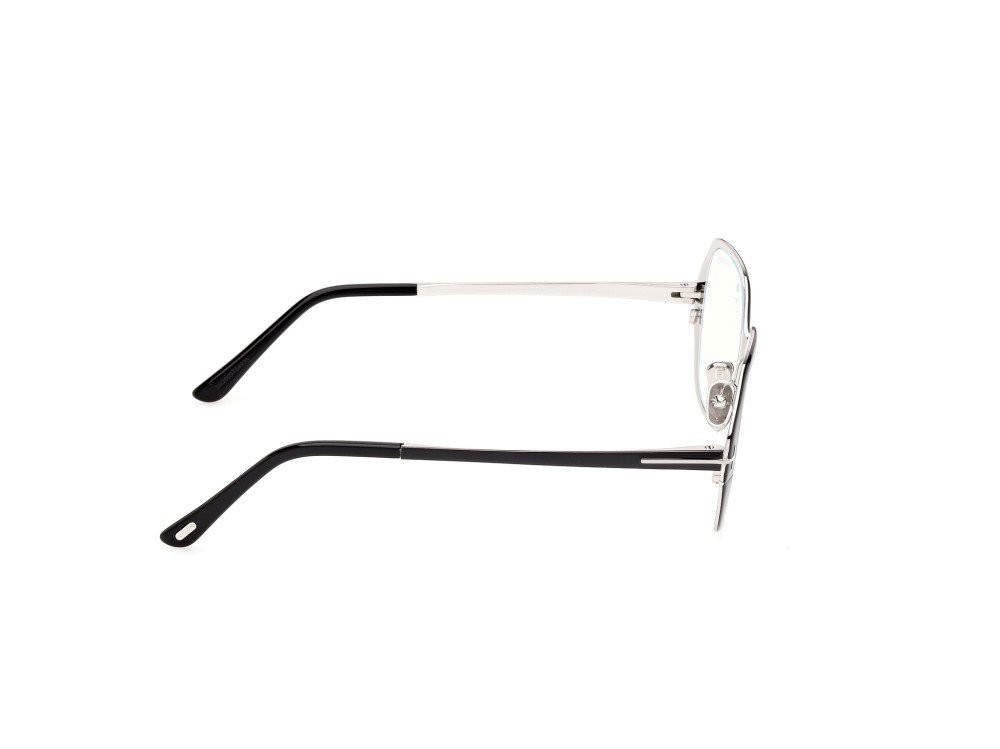 Eyeglasses Tom Ford FT6137-B (005) color nero lucido  shape geometric 