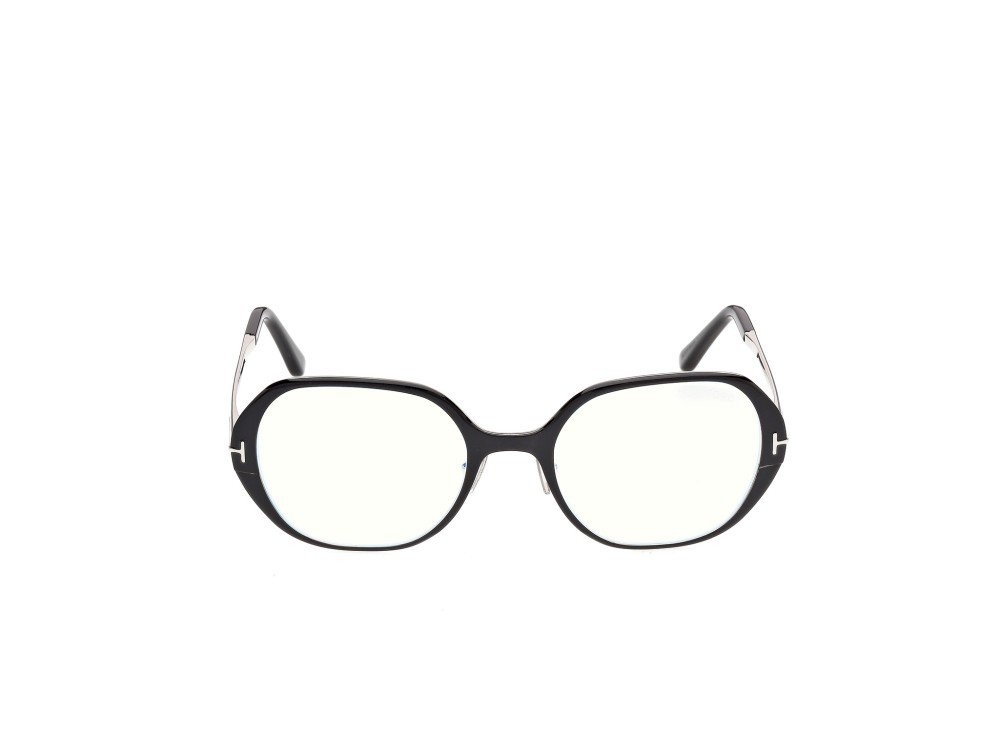 Eyeglasses Tom Ford FT6137-B (005) color nero lucido  shape geometric 