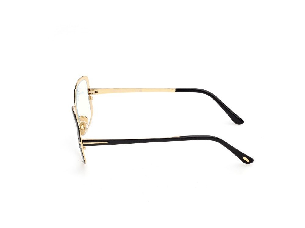 Eyeglasses Tom Ford FT6138-B (001) color nero lucido shape rectangle 