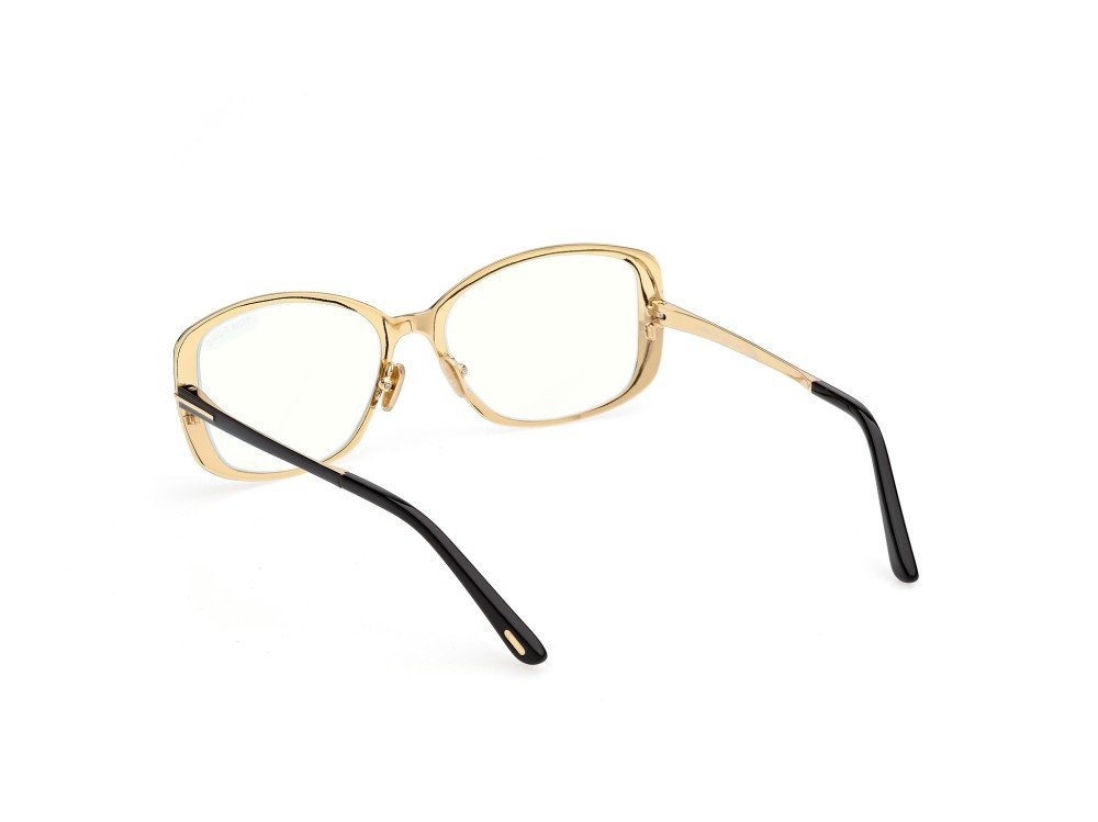 Eyeglasses Tom Ford FT6138-B (001) color nero lucido shape rectangle 