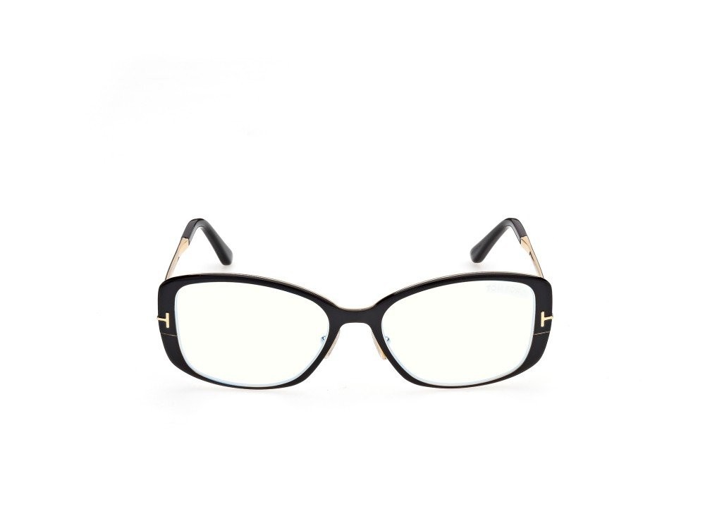 Eyeglasses Tom Ford FT6138-B (001) color nero lucido shape rectangle 