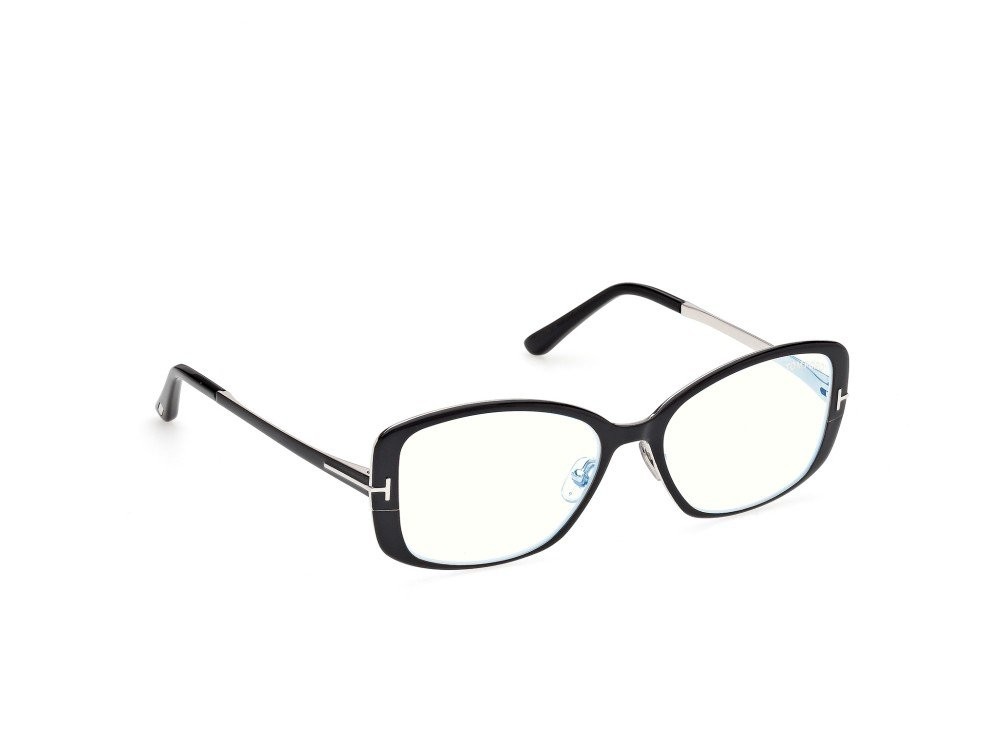 Eyeglasses Tom Ford FT6138-B (005) color nero lucido shape rectangle 