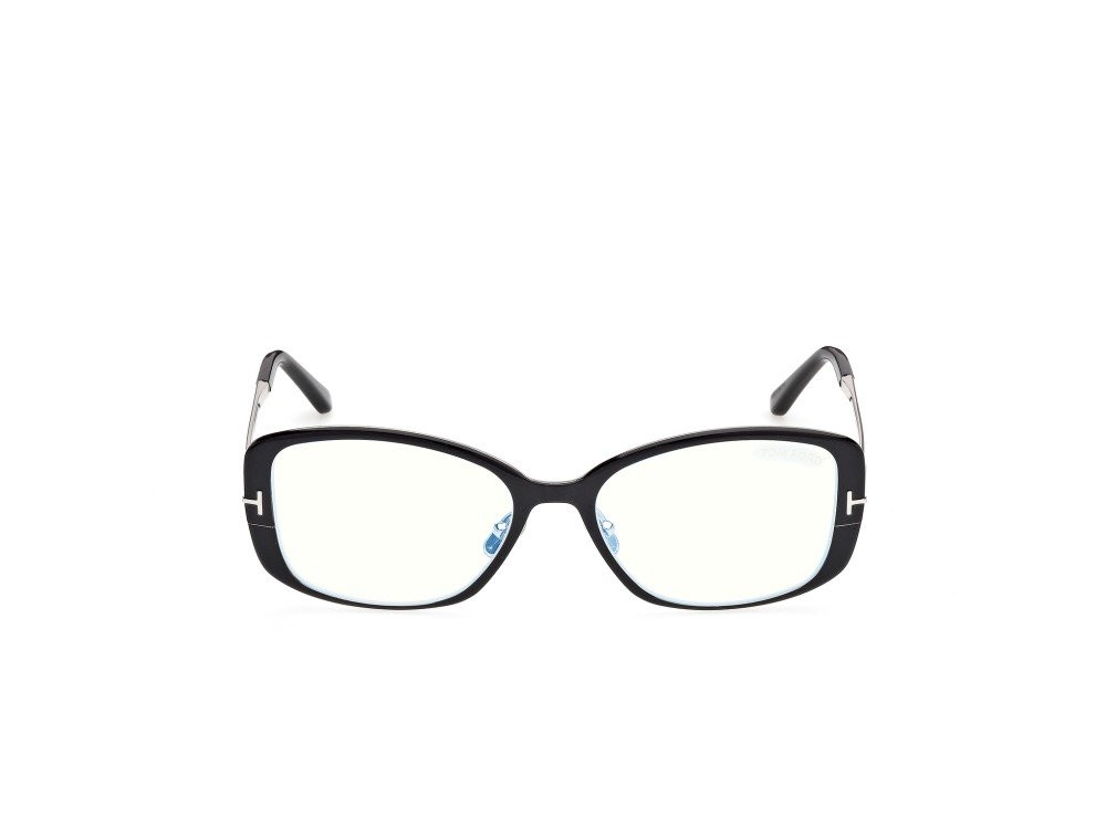 Eyeglasses Tom Ford FT6138-B (005) color nero lucido shape rectangle 