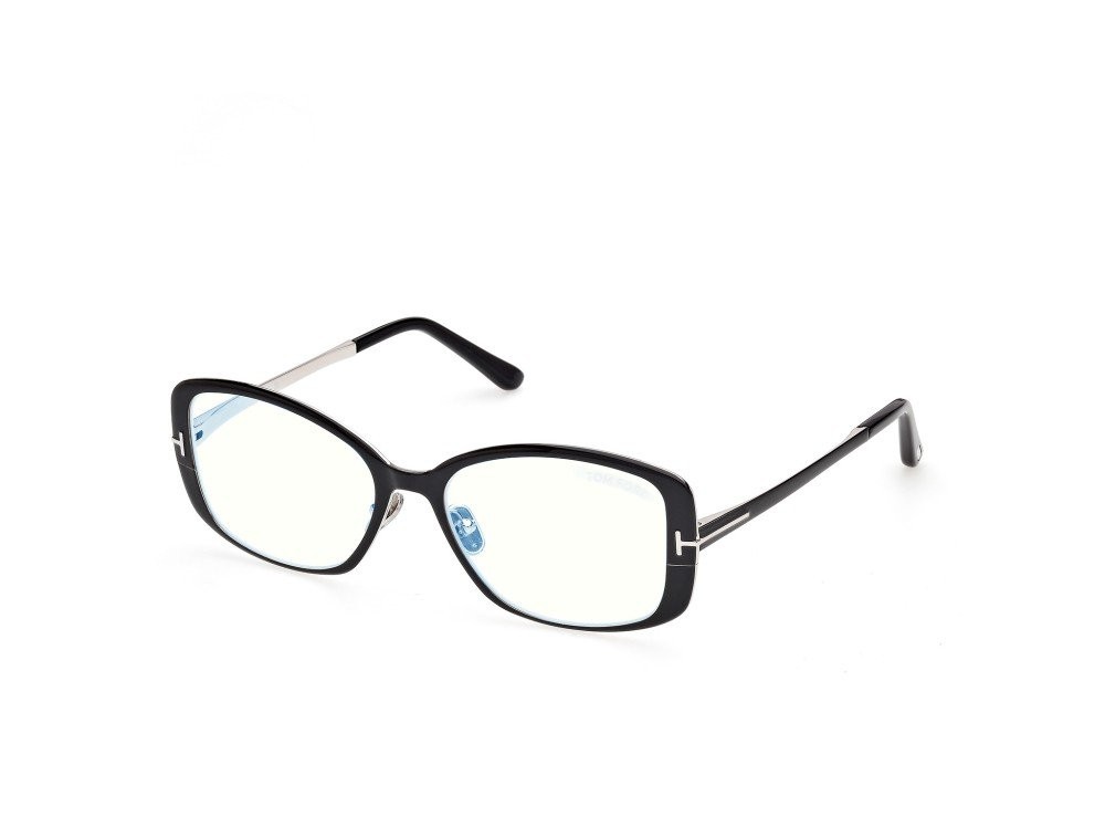 Eyeglasses Tom Ford FT6138-B (005) color nero lucido shape rectangle 