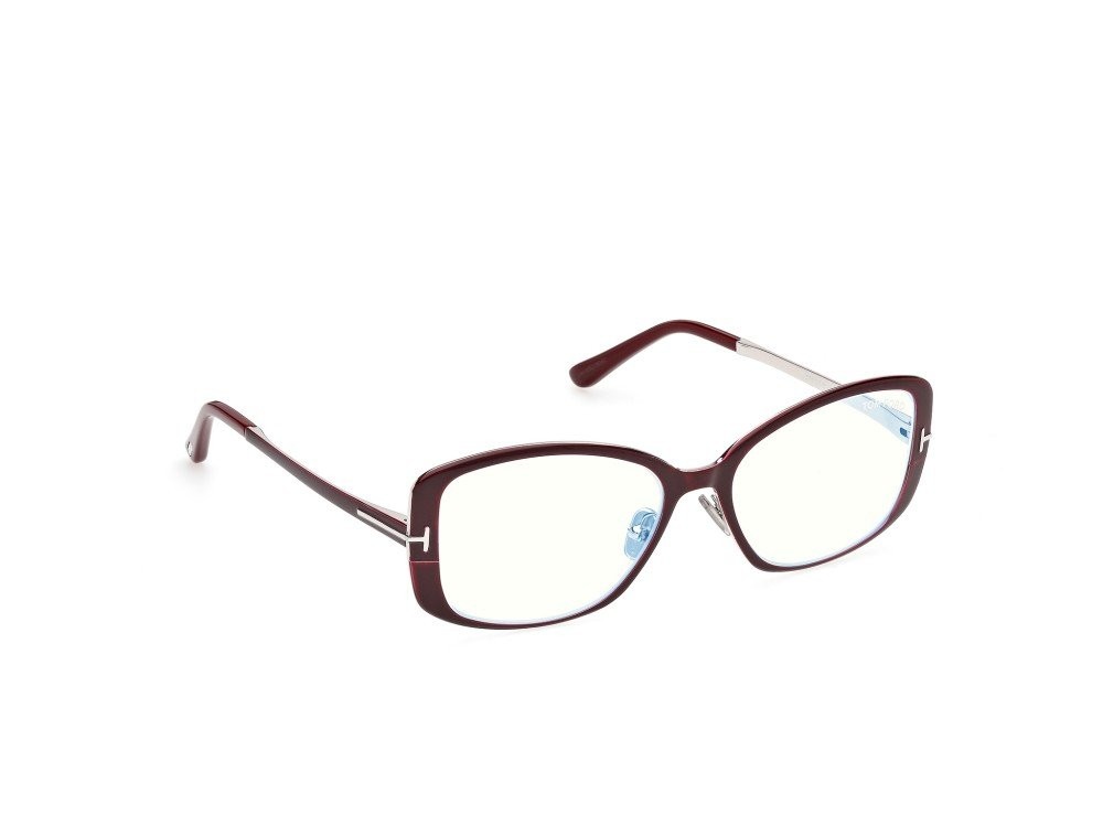 Eyeglasses Tom Ford FT6138-B (069) color bordeaux lucido shape rectangle 