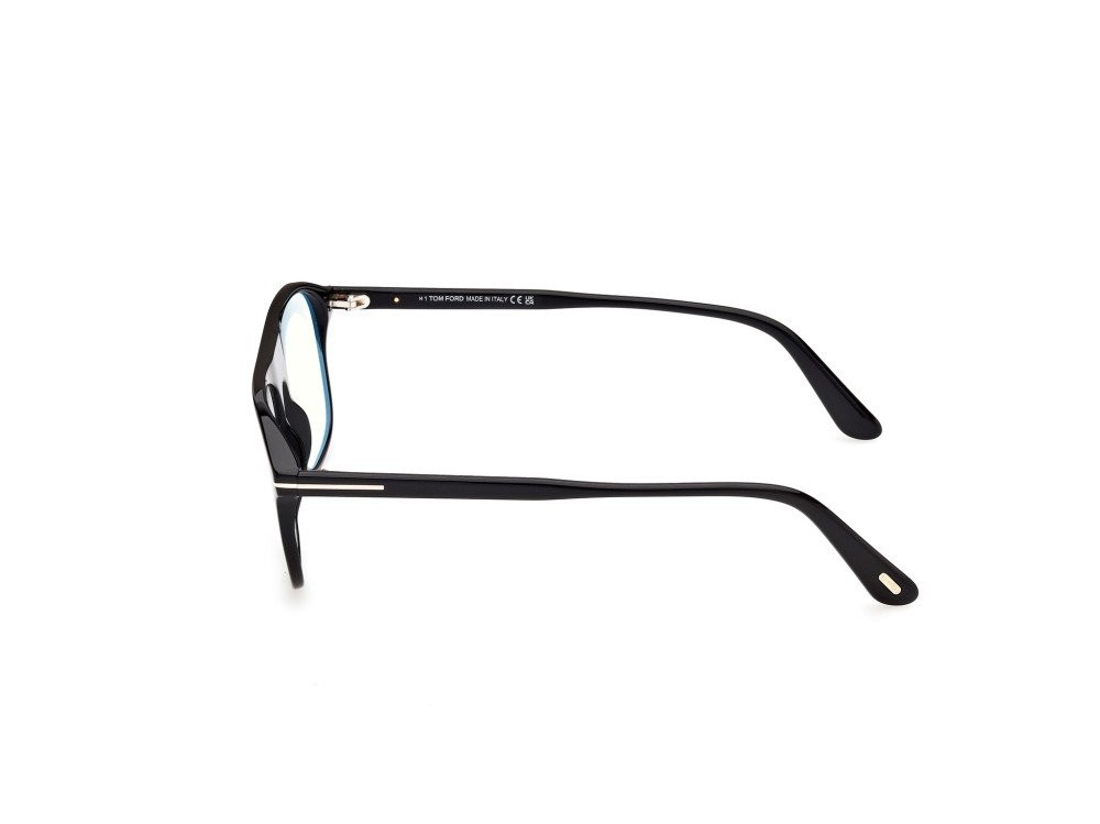 Eyeglasses Tom Ford FT6167-B (001) color nero lucido  shape aviator 