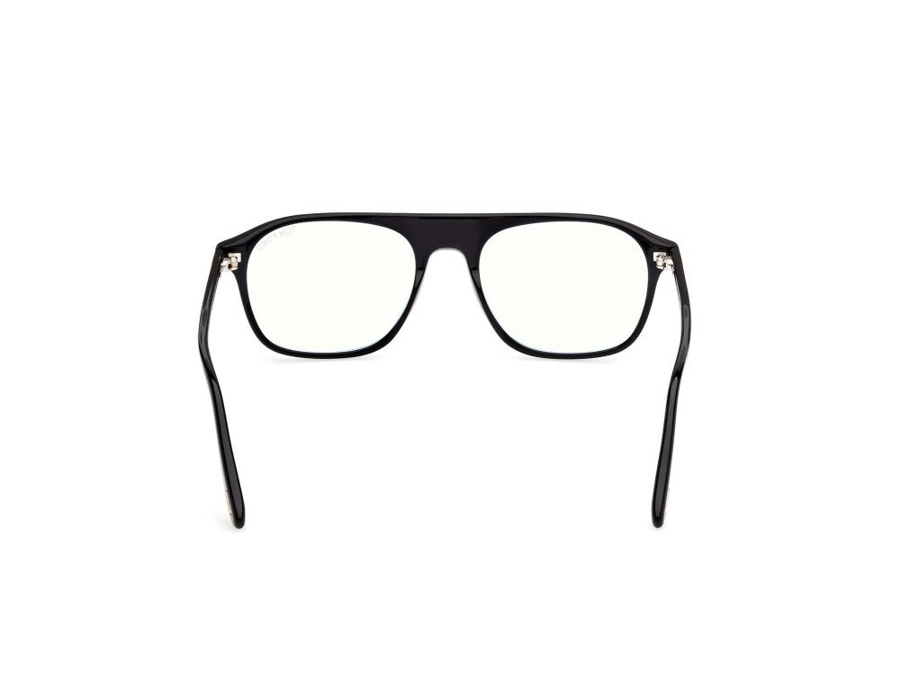 Eyeglasses Tom Ford FT6167-B (001) color nero lucido  shape aviator 