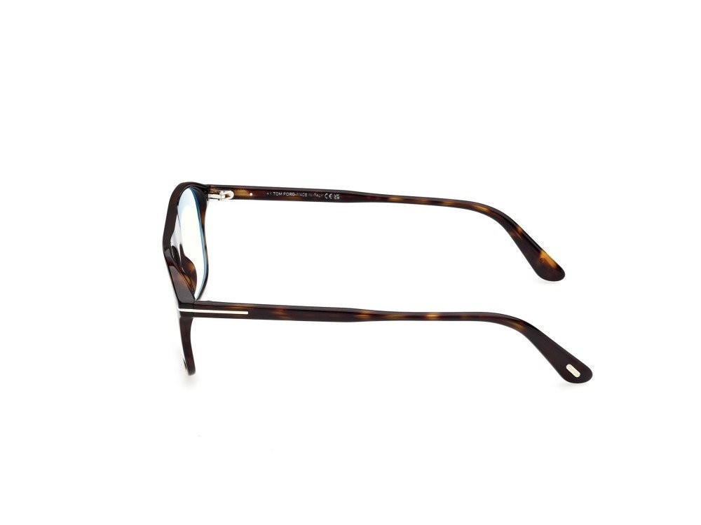 Eyeglasses Tom Ford FT6167-B (052) color avana scura shape aviator 