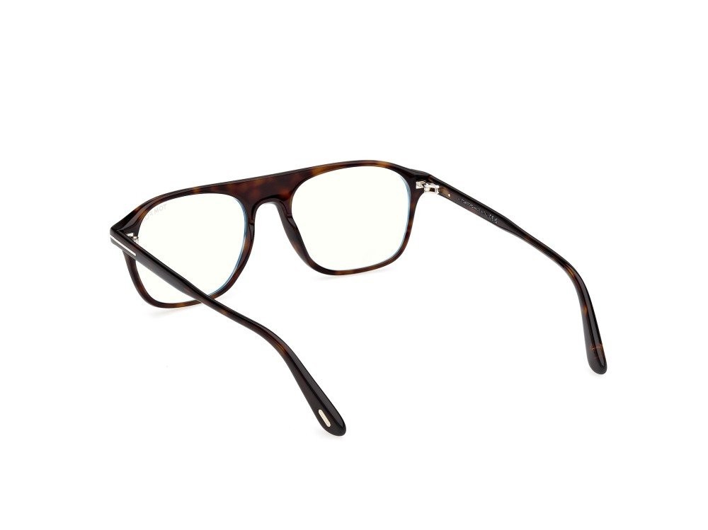 Eyeglasses Tom Ford FT6167-B (052) color avana scura shape aviator 