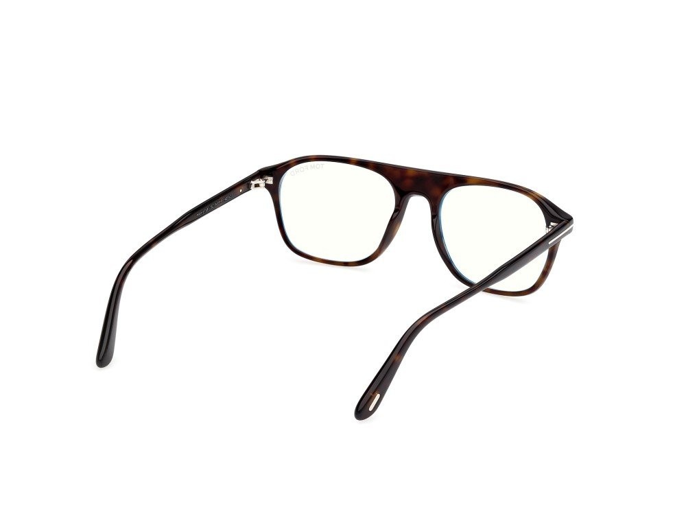 Eyeglasses Tom Ford FT6167-B (052) color avana scura shape aviator 