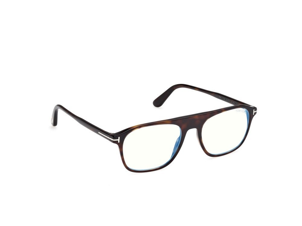 Eyeglasses Tom Ford FT6167-B (052) color avana scura shape aviator 
