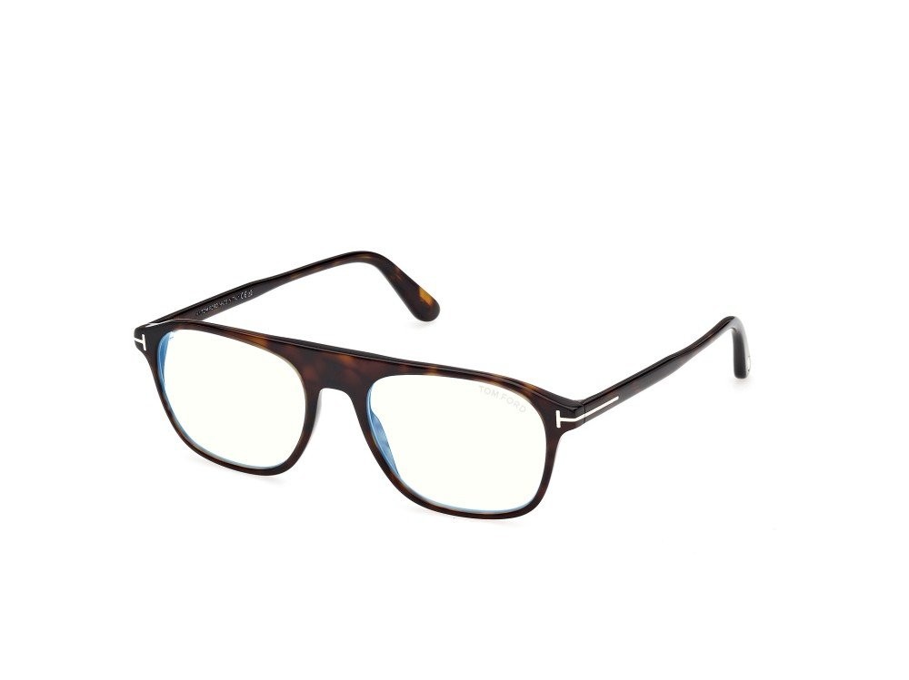 Eyeglasses Tom Ford FT6167-B (052) color avana scura shape aviator 
