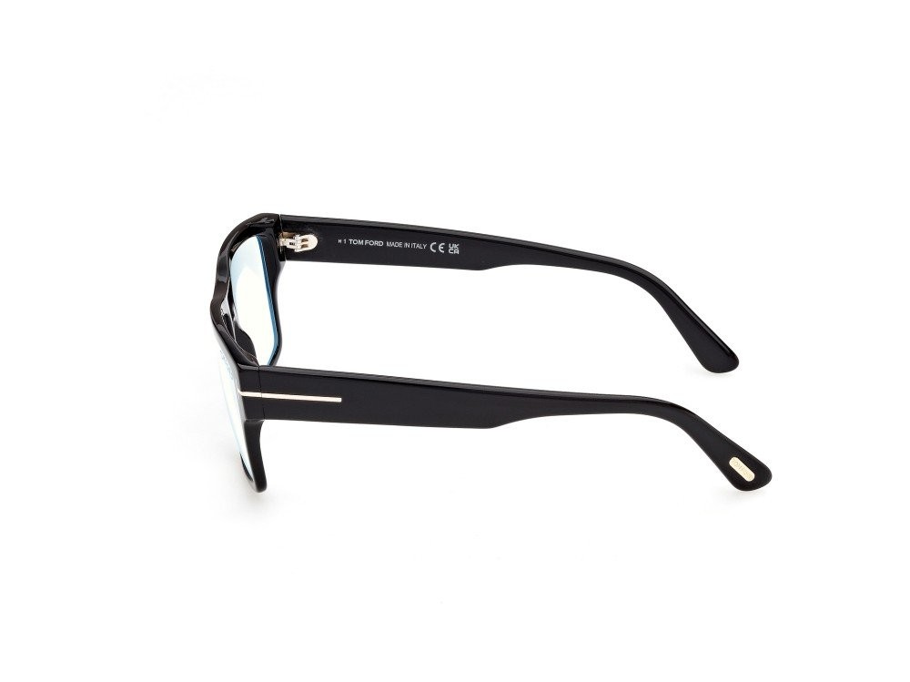 Eyeglasses Tom Ford FT6168-B (001) color nero lucido shape rectangle 