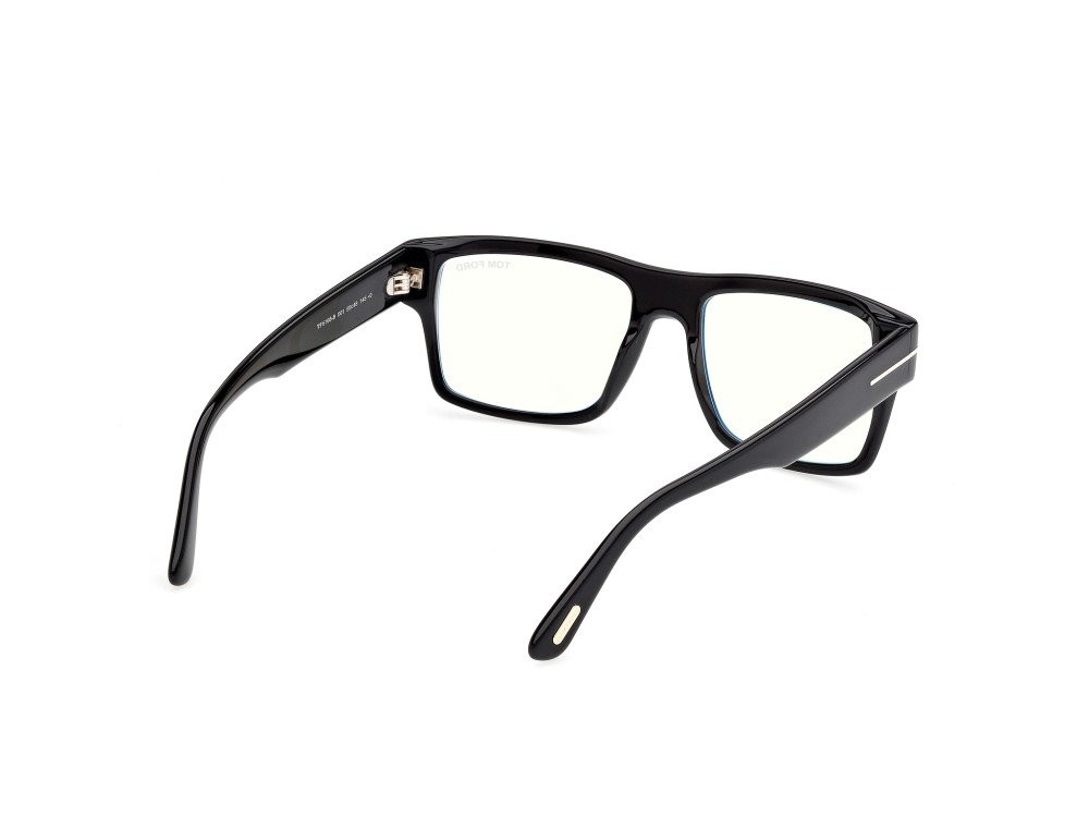 Eyeglasses Tom Ford FT6168-B (001) color nero lucido shape rectangle 