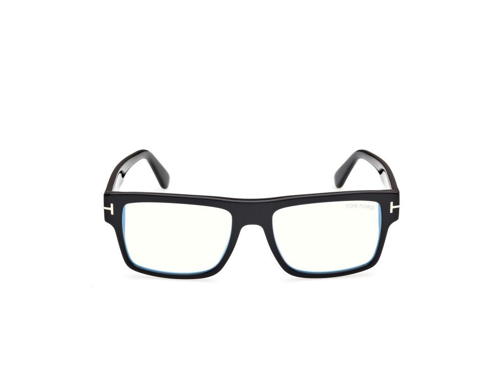Eyeglasses Tom Ford FT6168-B (001) color nero lucido shape rectangle 
