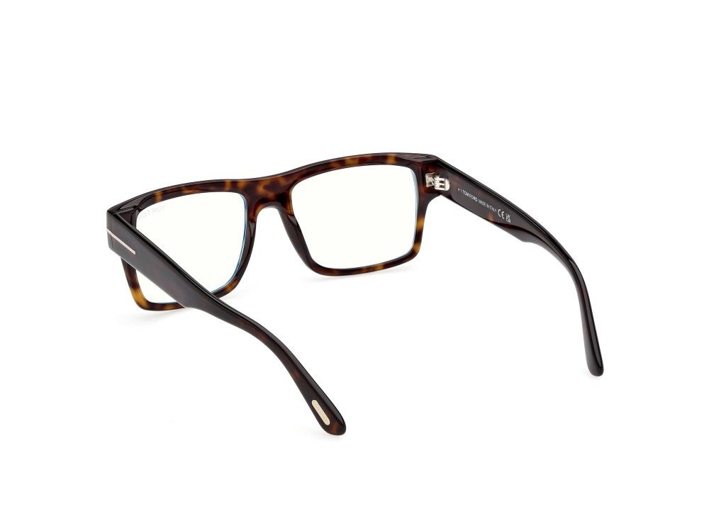 Eyeglasses Tom Ford FT6168-B (052) color avana scura shape rectangle 