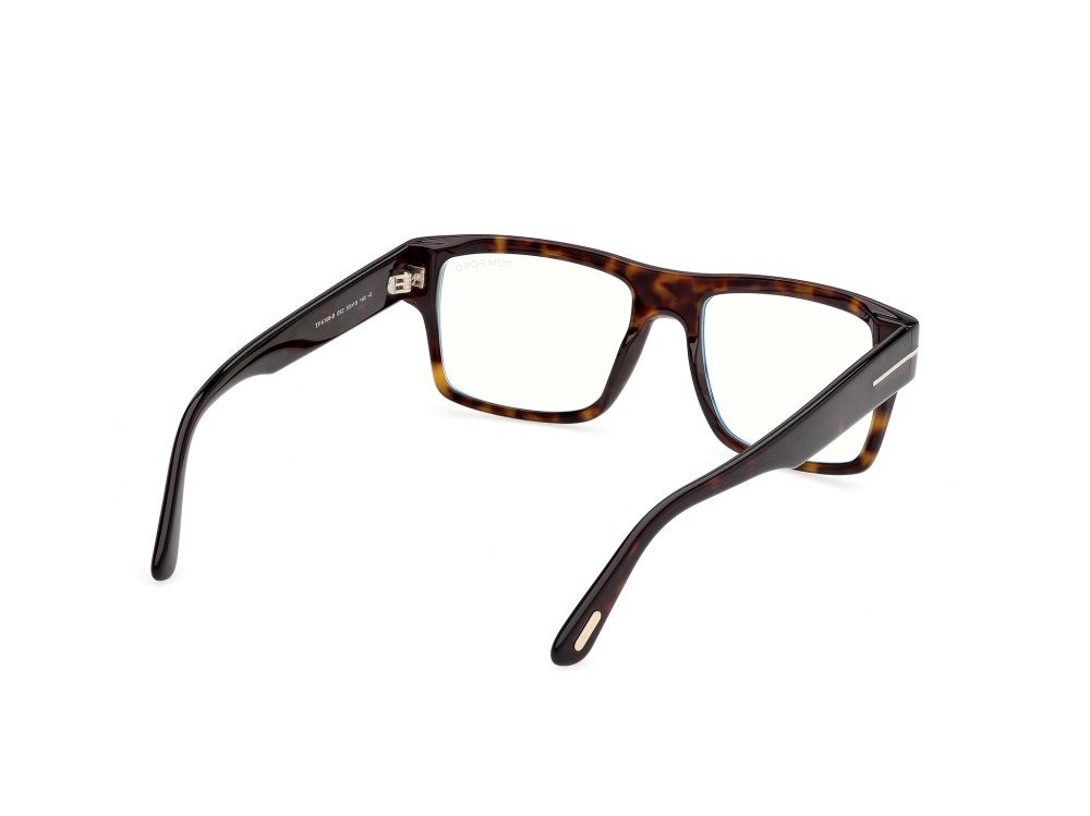 Eyeglasses Tom Ford FT6168-B (052) color avana scura shape rectangle 