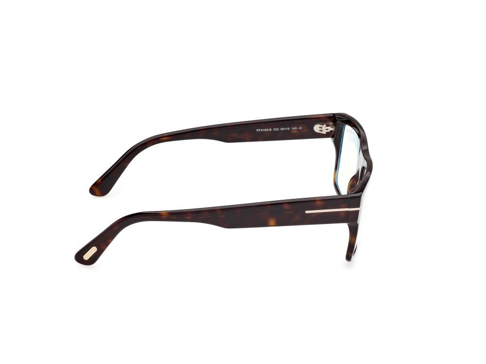 Eyeglasses Tom Ford FT6168-B (052) color avana scura shape rectangle 