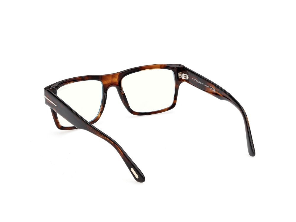 Eyeglasses Tom Ford FT6168-B (055) color avana colorata shape rectangle 