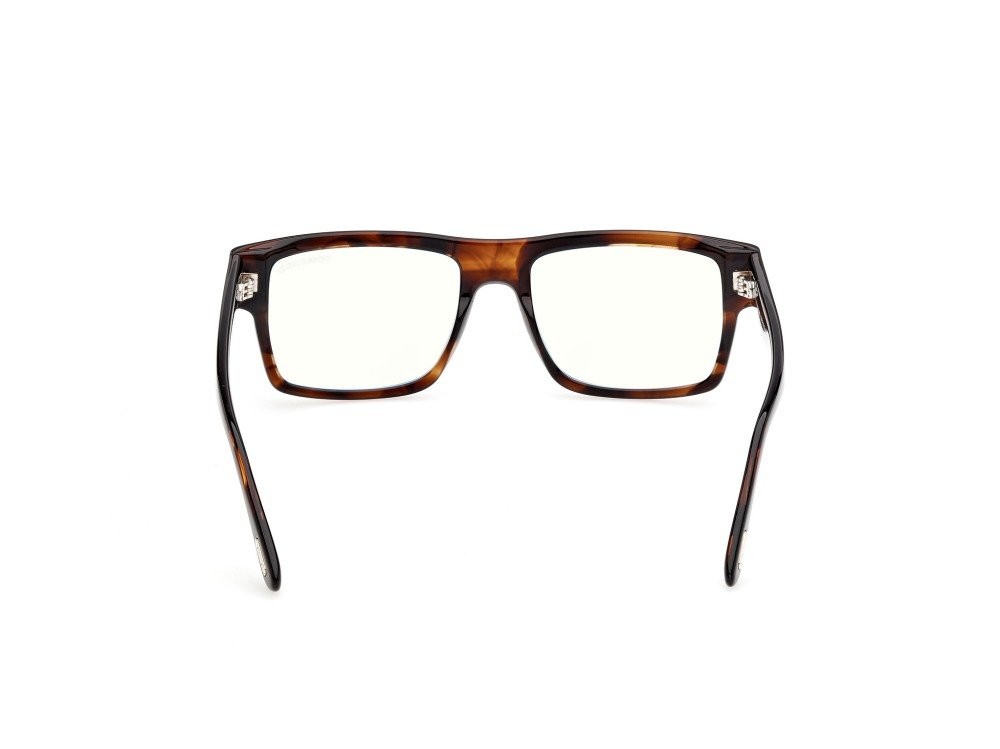 Eyeglasses Tom Ford FT6168-B (055) color avana colorata shape rectangle 
