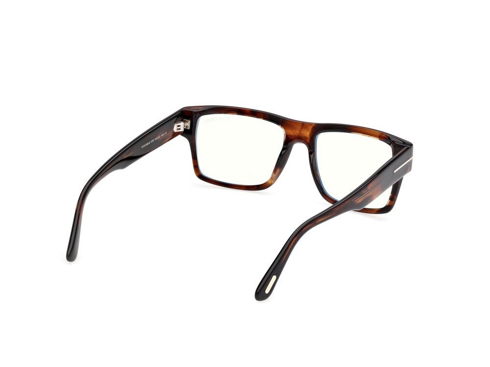 Eyeglasses Tom Ford FT6168-B (055) color avana colorata shape rectangle 