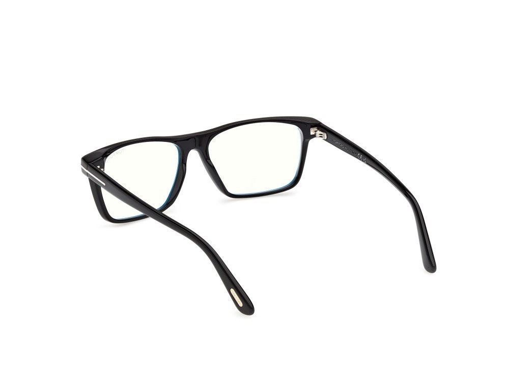 Eyeglasses Tom Ford FT6170-B (001) color nero lucido shape rectangle 