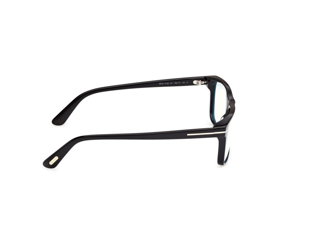 Eyeglasses Tom Ford FT6170-B (001) color nero lucido shape rectangle 