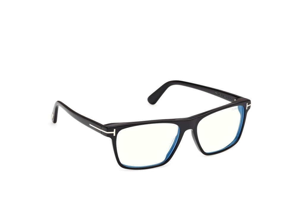 Eyeglasses Tom Ford FT6170-B (001) color nero lucido shape rectangle 