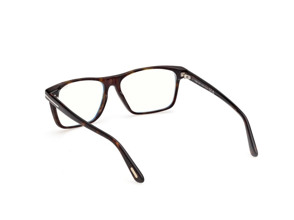 Eyeglasses Tom Ford FT6170-B (052) color avana scura shape rectangle 