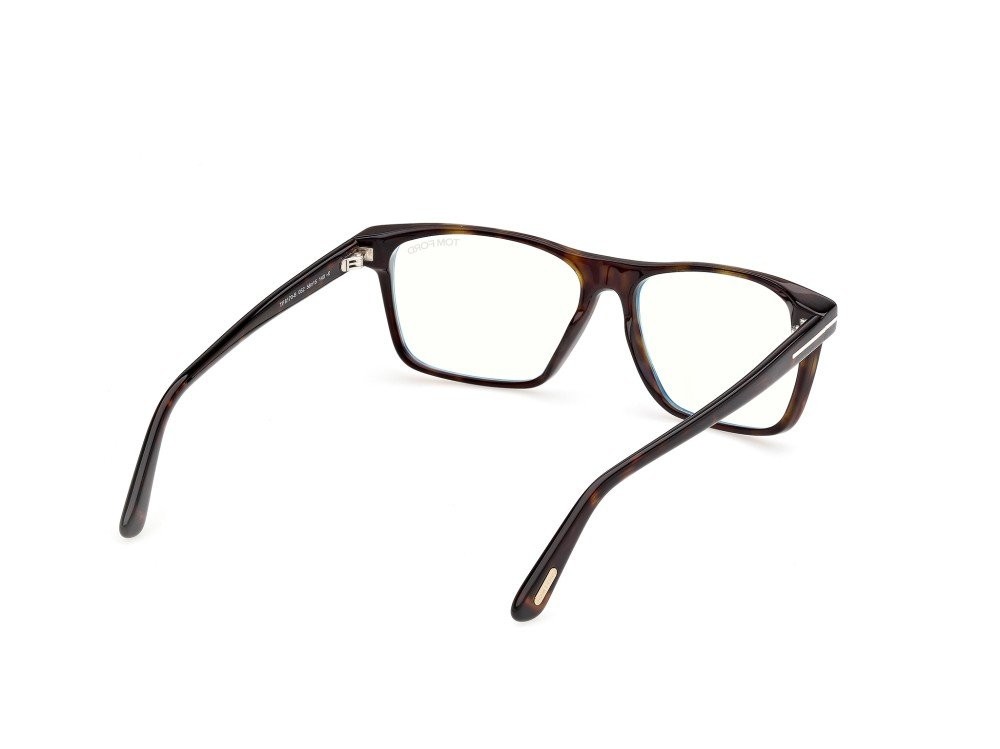 Eyeglasses Tom Ford FT6170-B (052) color avana scura shape rectangle 