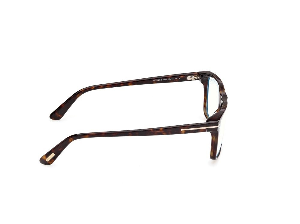 Eyeglasses Tom Ford FT6170-B (052) color avana scura shape rectangle 