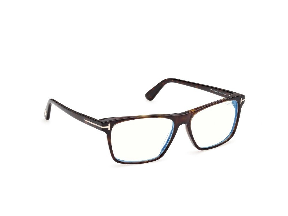 Eyeglasses Tom Ford FT6170-B (052) color avana scura shape rectangle 
