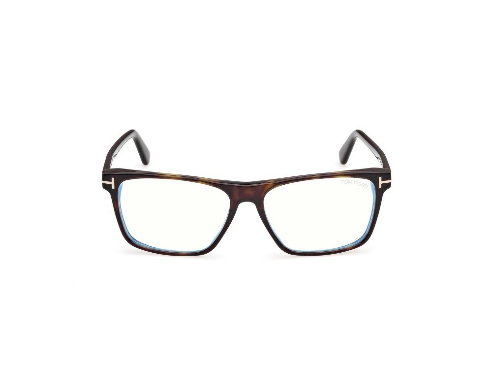 Eyeglasses Tom Ford FT6170-B (052) color avana scura shape rectangle 