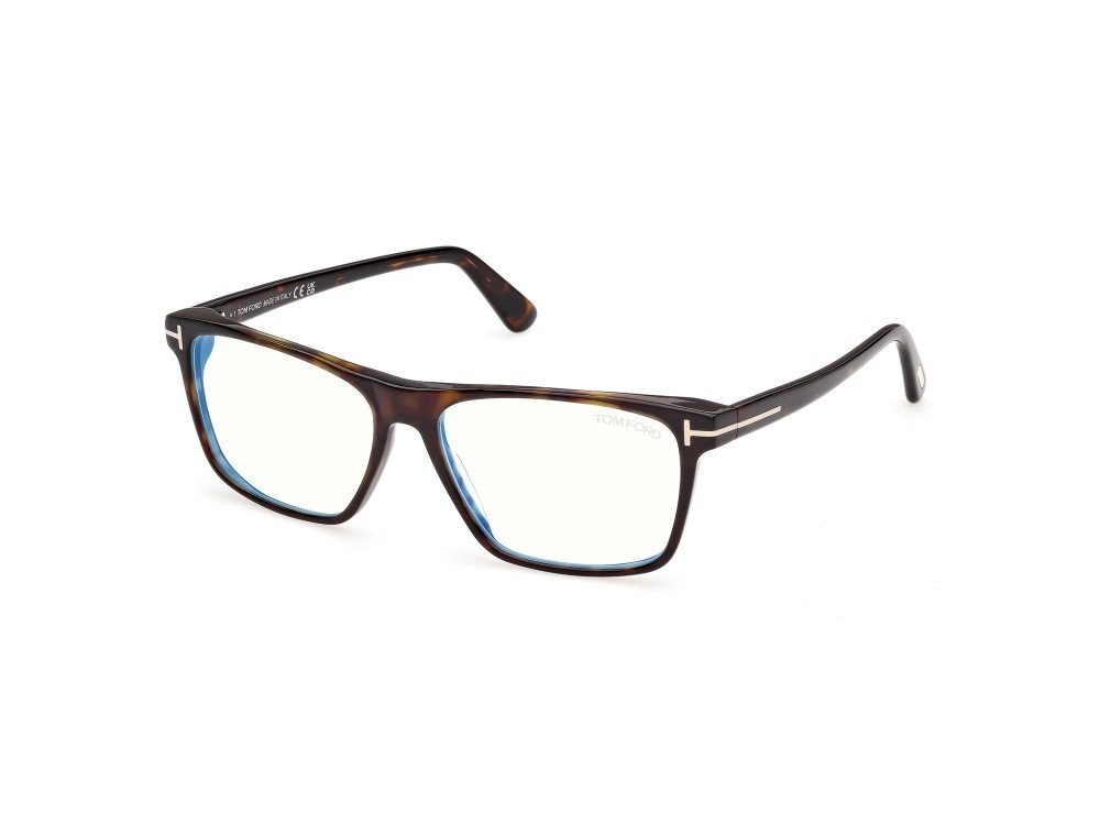 Eyeglasses Tom Ford FT6170-B (052) color avana scura shape rectangle 