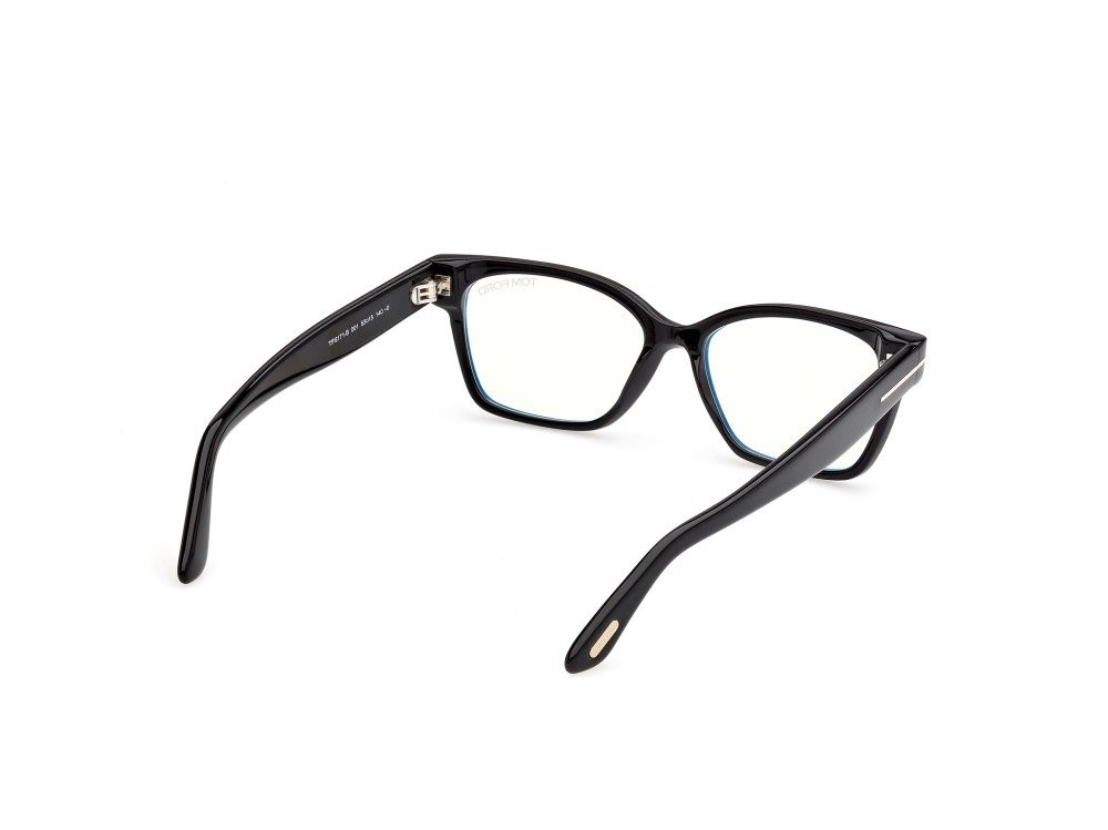 Eyeglasses Tom Ford FT6171-B (001) color nero lucido shape rectangle 