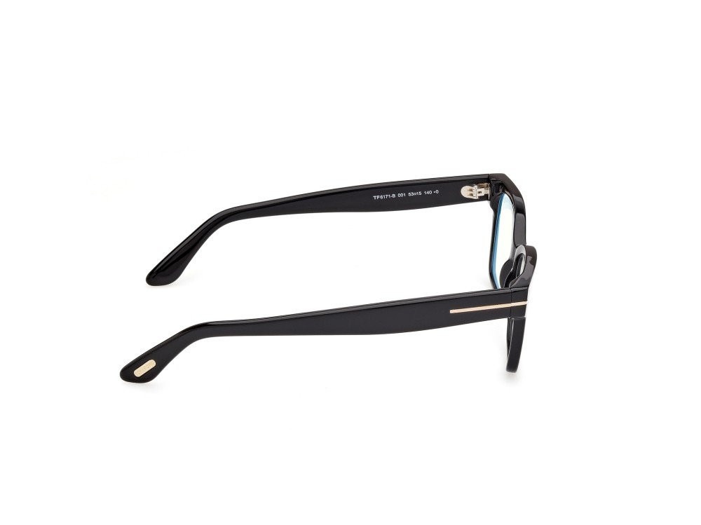Eyeglasses Tom Ford FT6171-B (001) color nero lucido shape rectangle 